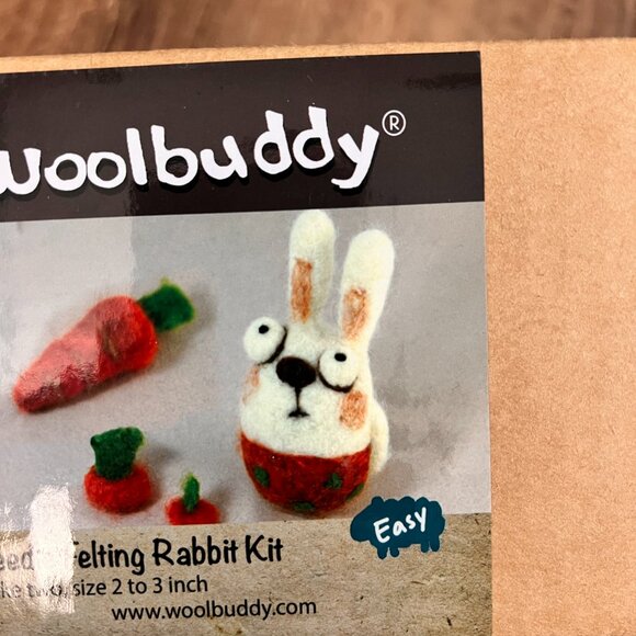 NEW Woolbuddy® Needle Felting Kit Bunny Rabbit - Picture 8 of 8
